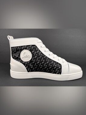Christian Louboutin Louis Orlato Flat Men Techno Logo Sneakers EU 44.5 - US 11.5